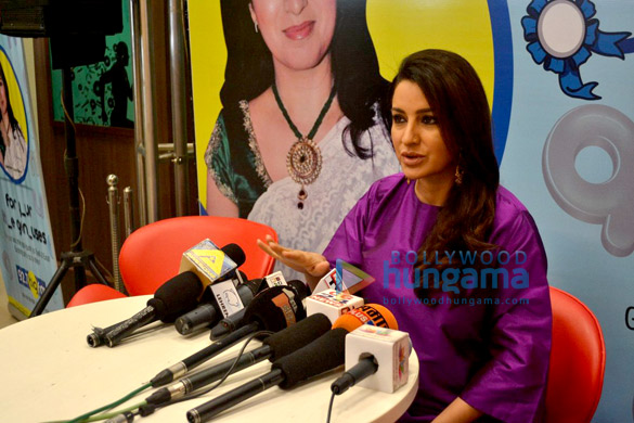 tisca chopra at the press conference of 92 7 big fms spell bee 3