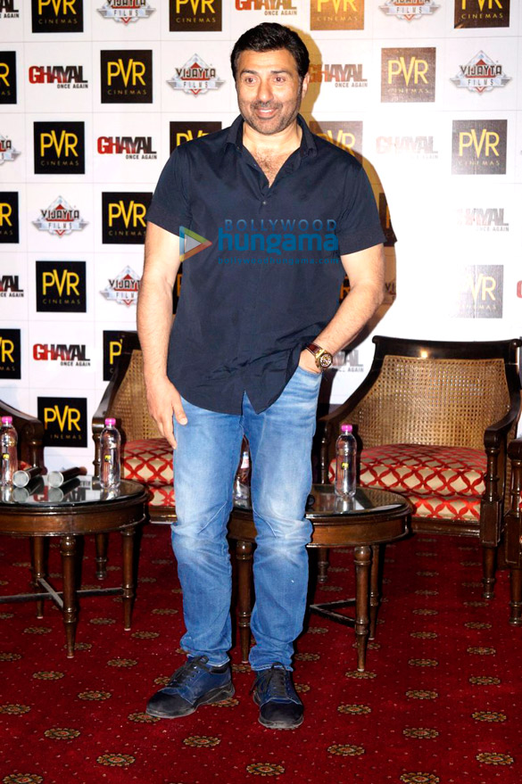sunny deol dharmendra promote ghayal once again in delhi 8