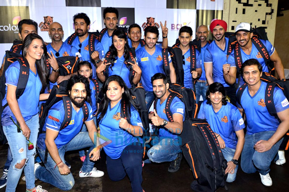 celebs grace the launch of box cricket leagues chandigarh cubs team 2