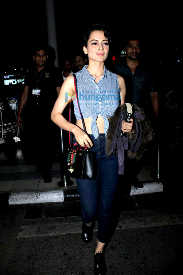 arjun kapoor kangna ranaut and others snapped on arrival at the domestic airport 8