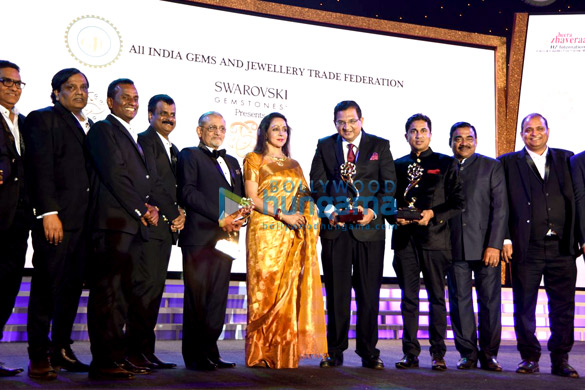 daisy shah shriya saran ameesha patel and others at the national jewellery awards 2016 5