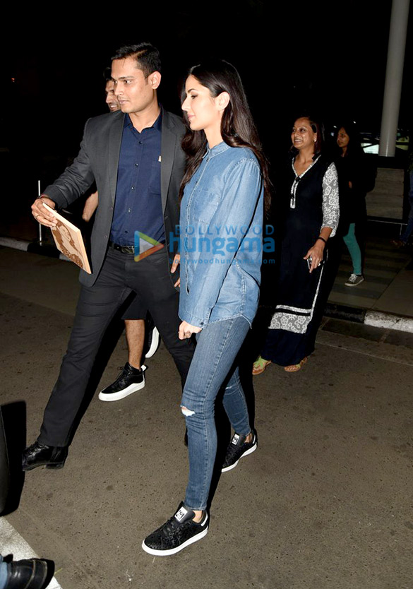 aditya roy kapur katrina kaif arrive from ahmedabad after promoting fitoor 5