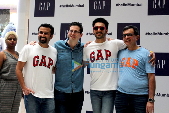 ranveer singh at the launch of gap in india 2
