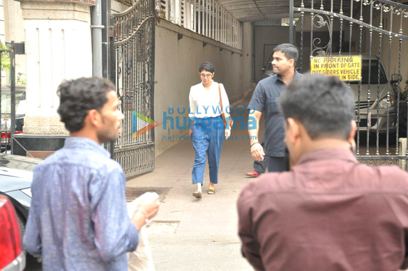 kiran rao snapped post a meeting at karan johars office 2