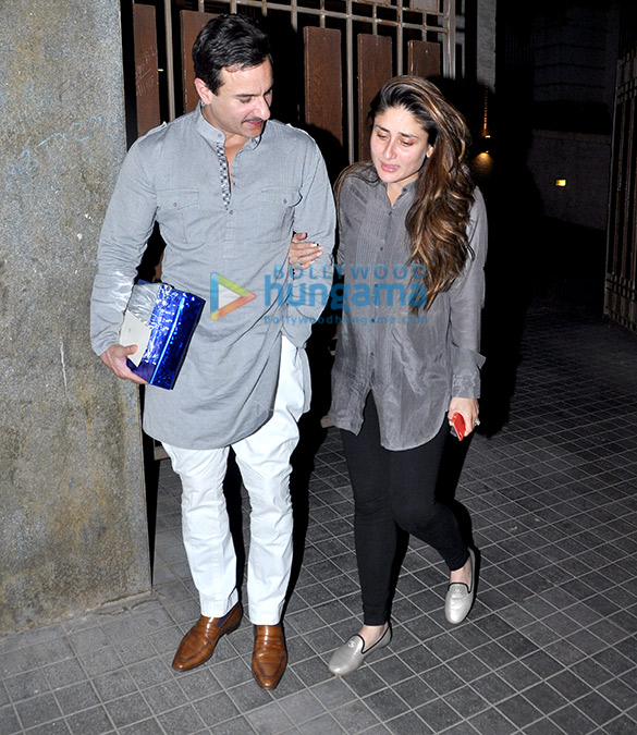 saif ali khan kareena kapoor khan snapped post dinner at kunal sohas place in khar 4