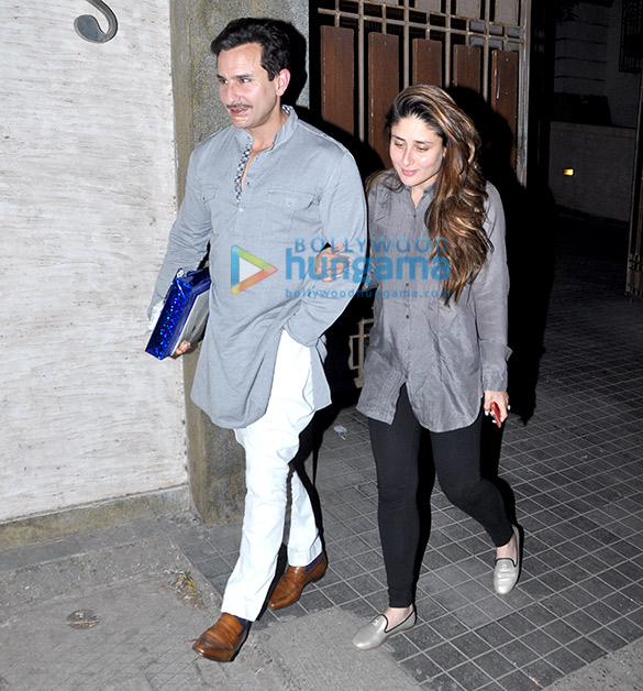 saif ali khan kareena kapoor khan snapped post dinner at kunal sohas place in khar 6