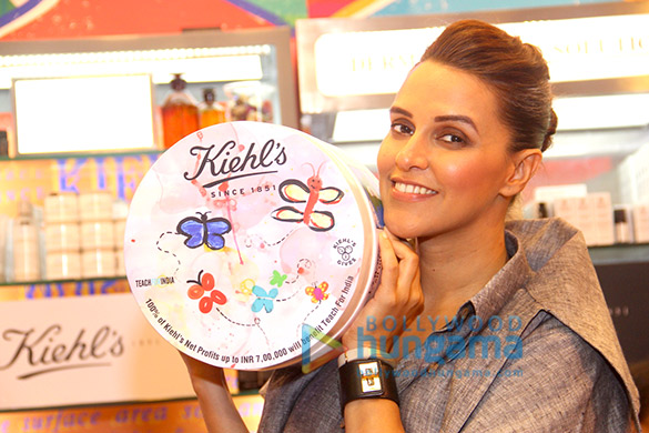 kiehls neha dhupia launch limited edition collection as an initiative for teach for india 3