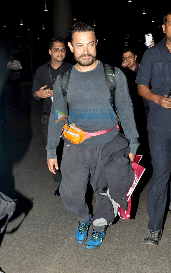 aamir khan arrives back in his new lean look 8