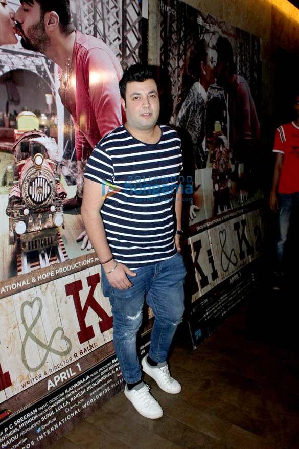 amitabh bachchan varun dhawan others at the screening of ki ka 5