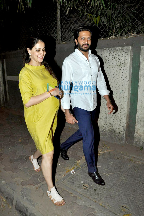 riteish deshmukh genelia dsouza snapped after visiting a church 4