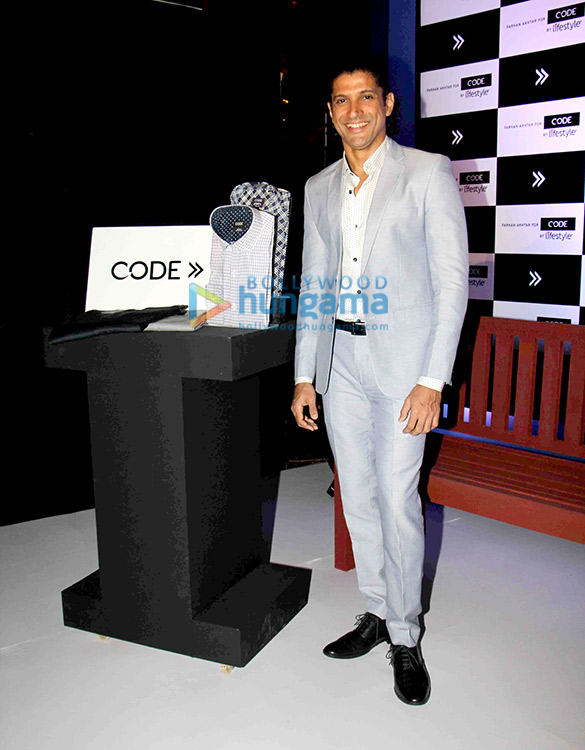 farhan akhtar at the new collection launch of code by lifestyle 3