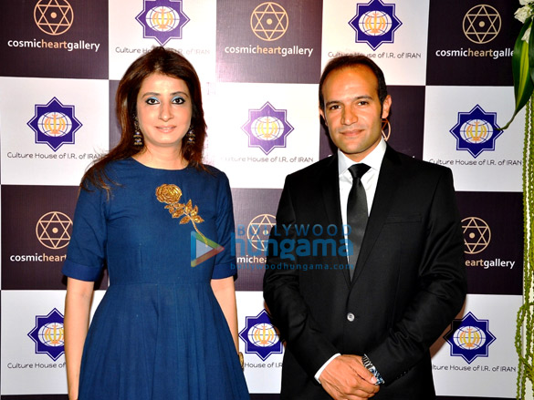 gracy singh dolly thakore others attend iranian artist kaveh afraies world without borders art show at cosmic heart gallery 5