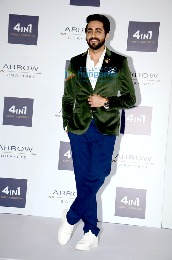 ayushmann khurrana launches arrows new collection of 4 in 1 shirts 6