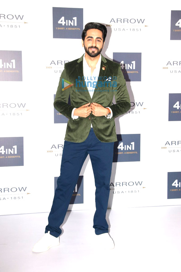 ayushmann khurrana launches arrows new collection of 4 in 1 shirts 9