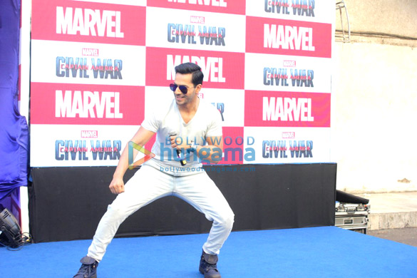 varun dhawan launches the captain america action figurines 8