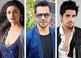 Alia Bhatt, Varun Dhawan, Sidharth Malhotra come together for a musical tour with mentor Karan Johar