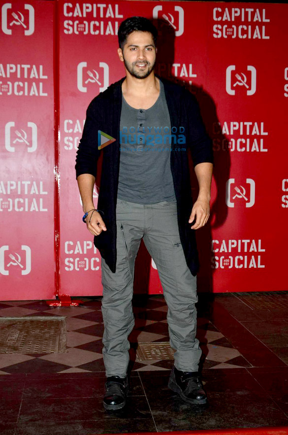 shah rukh khan varun dhawan others at the launch of capital social 3