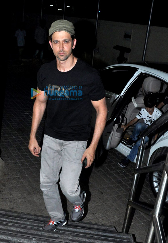 hrithik roshan kids snapped after watching the jungle book 4