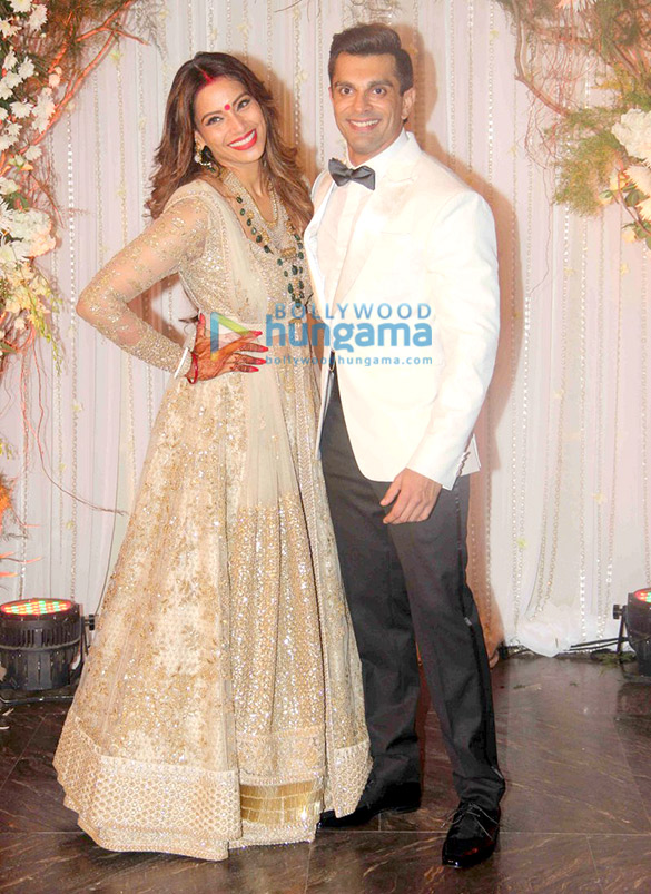 salman khan bachchans shah rukh khan sanjay dutt attend bipasha basu karan singh grovers wedding reception 6