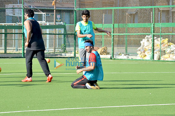 ranbir kapoor arjun kapoor others snapped at football practice 6