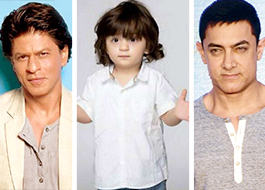 Shah Rukh Khan’s son AbRam is in love with the toys gifted by Aamir Khan
