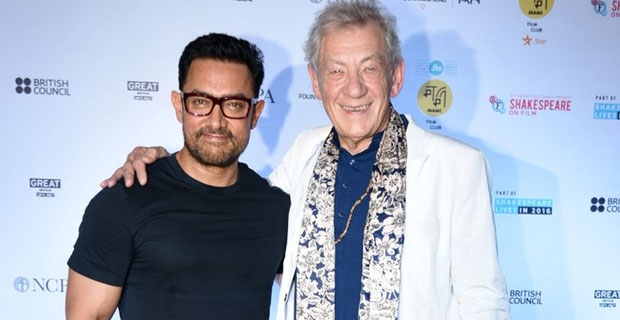 Aamir Khan In Conversation With Sir Ian McKellen