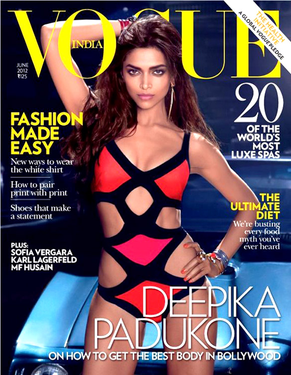 Deepika Padukone On The Cover Of Vogue, June 2012