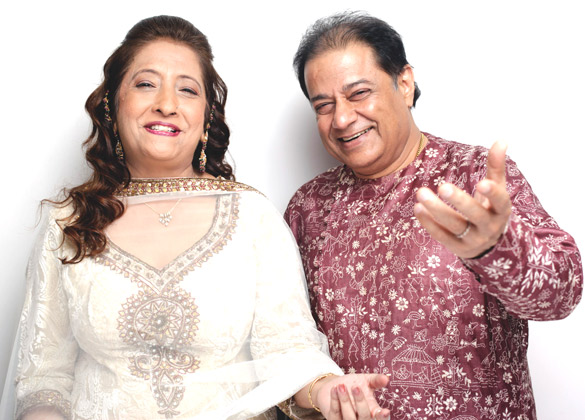 kavita mathrani sings with anup jalota for the album kripa karo bhagwan 3
