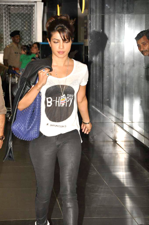 priyanka chopra returns from la 5
