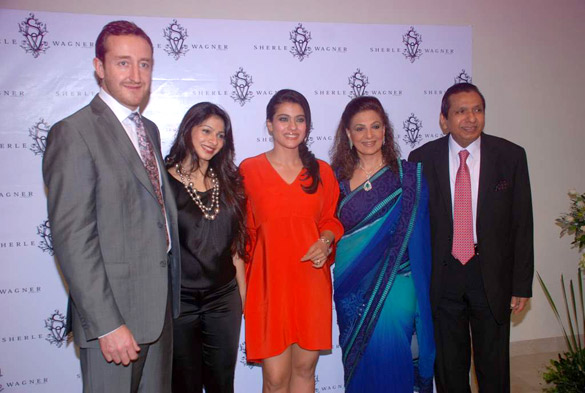 kajol at the launch of sherle wagner store 2