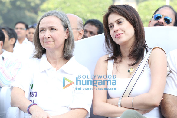 vivek oberoi at global peace initiative walkathon 7