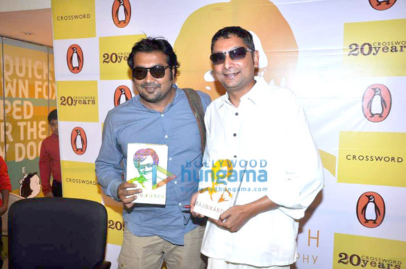 anurag kashyap launches book rajnikanth 3