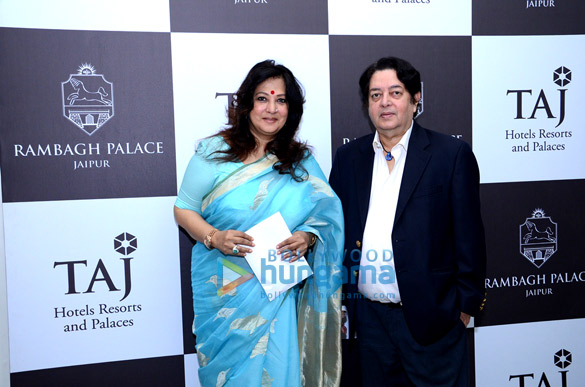 madhoo raima sen at the unveiling of coffee table book on rambagh palace jaipur 4