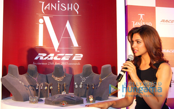 deepika launches tanishqs iva race 2 jewellery collections 4