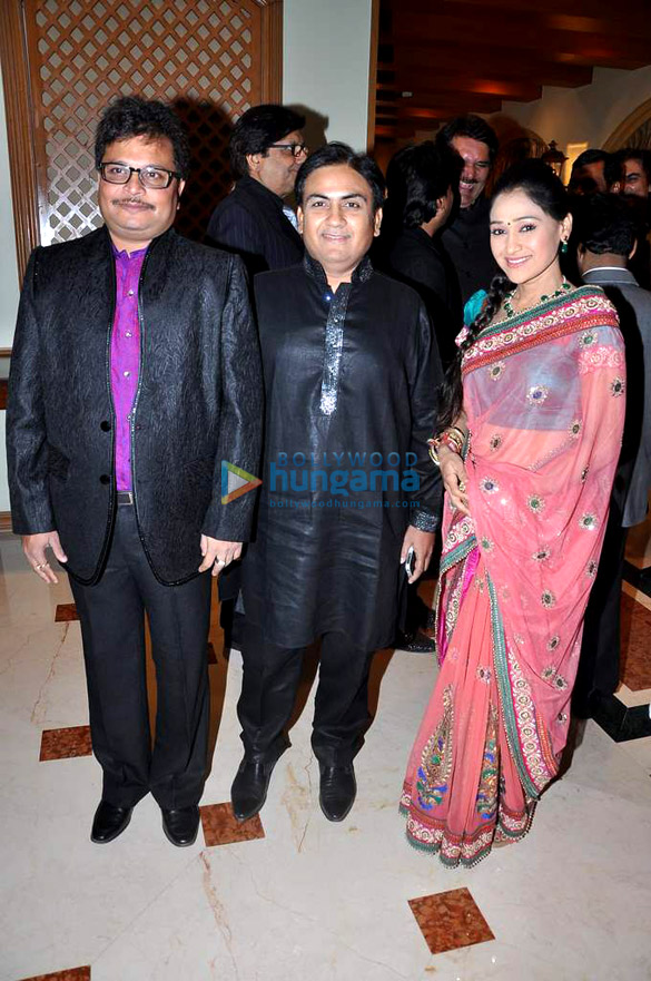celebs at ravi adhikari rubainas wedding reception 6