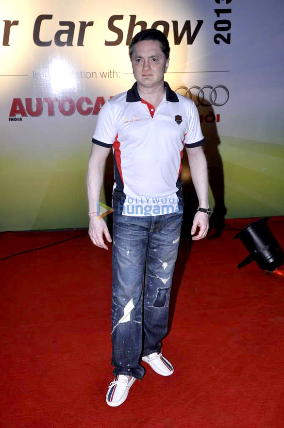 gautam singhania at the super car show 2013 7