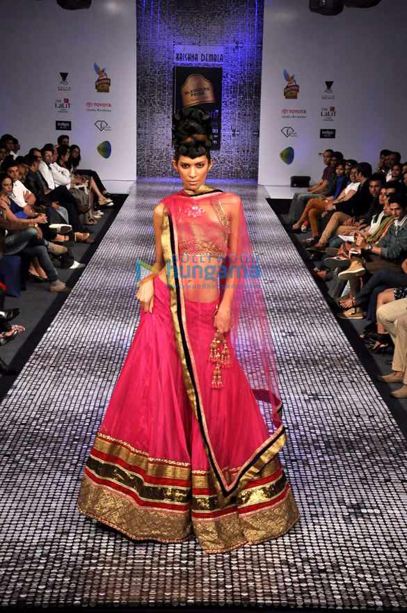 jackky walks for krishna dembla at bfw 2013 5