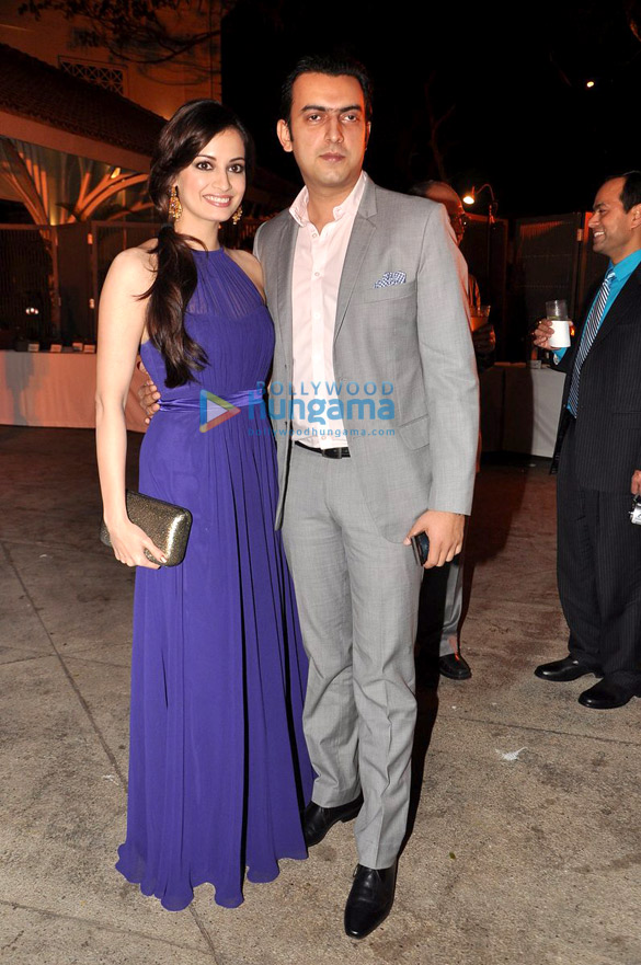 dia mirza at mohit uditas wedding reception 2