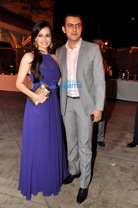 dia mirza at mohit uditas wedding reception 4