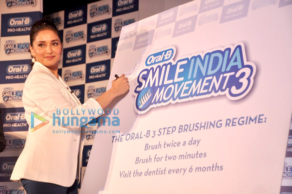 madhuri at oral b smile india movement 3 7
