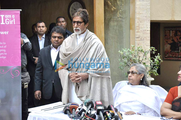 bachchans pledge their support towards the girl child through plan india 4