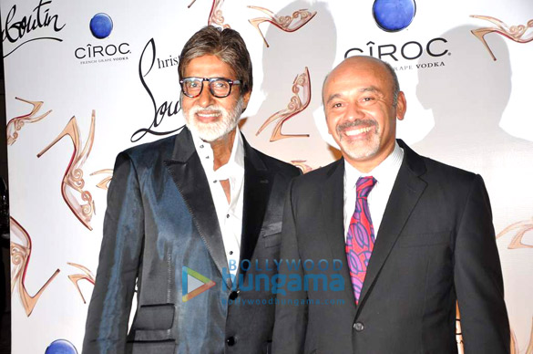 big b arjun karan at the launch of christian louboutin store 2