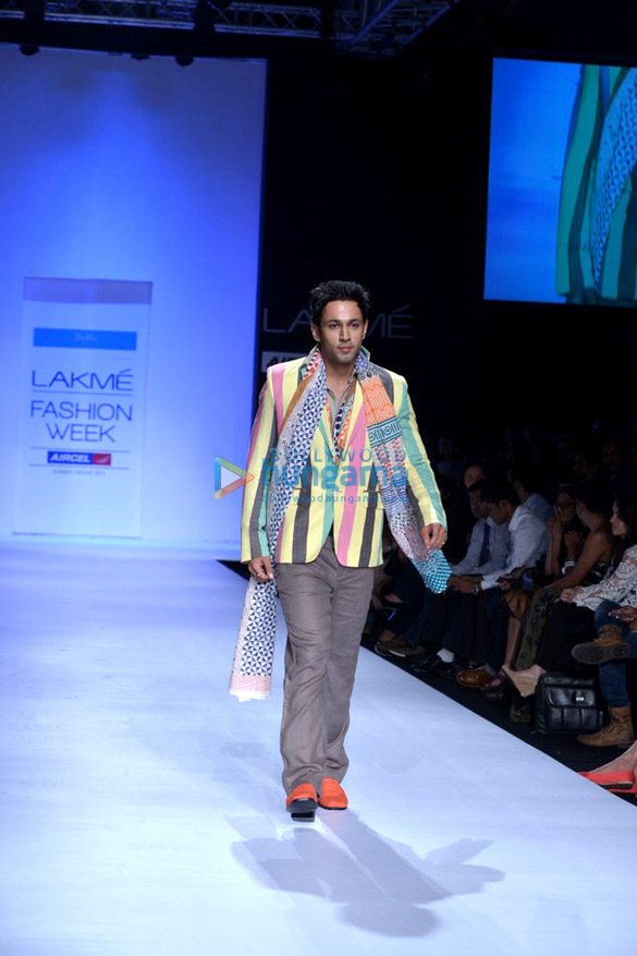 sahil anand walks for debarun at lakme fashion week 2013 day 1 5
