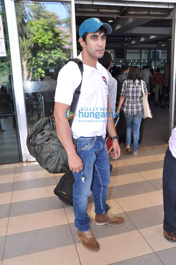 celebs snapped leaving for the charity football match in delhi 5