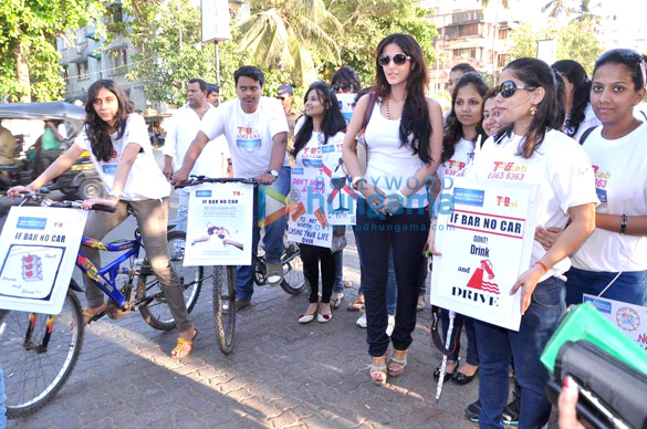 tulip joshi at dont drink drive campaign by tab cab 5