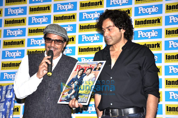 dharmendra bobby unveil people magazines latest issue 5