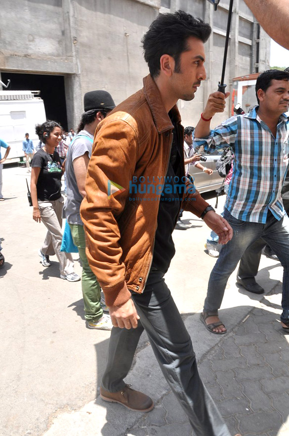 ranbir snapped at an ad shoot 8