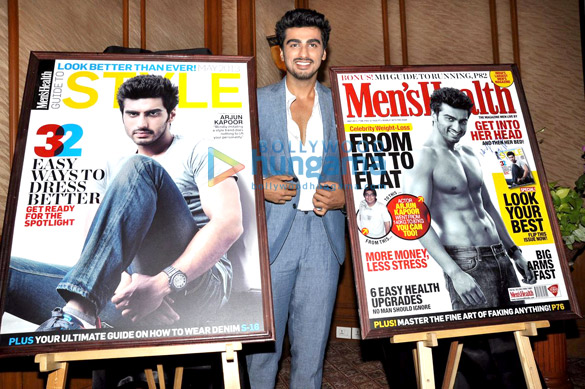 arjun kapoor unveils mens health latest issue 4