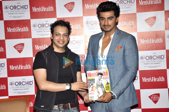 arjun kapoor unveils mens health latest issue 6