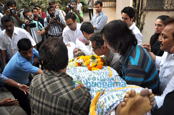 funeral of photographer jagdish mali 2